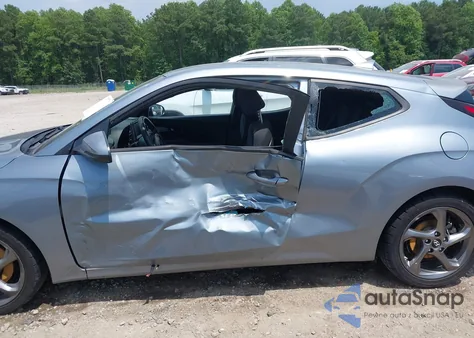 2019 Hyundai Veloster 2.0 z USA, uszkodzony, nr VIN KMHTG6AF5KU017950